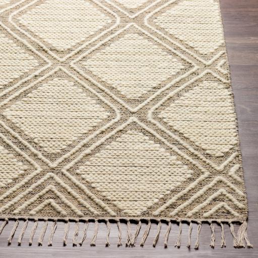 Surya Bedouin BDO-2316 Black Cream 2' x 3' Rug