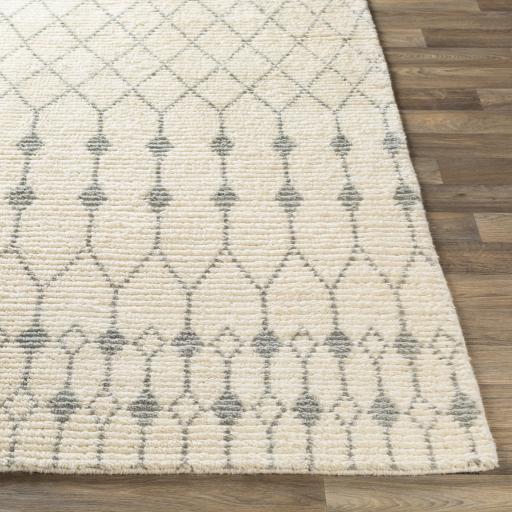 Surya Beni Ourain BON-2300 Ivory Medium Gray 8'10" x 12' Rug
