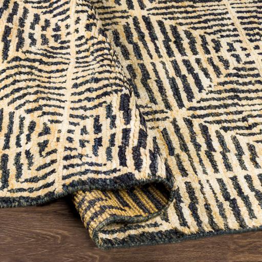 Surya Bjorn BJR-1004 Beige Black 5' x 8' Rug