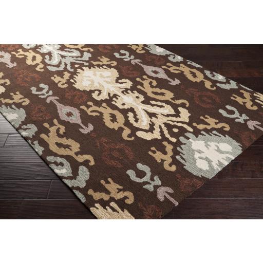 Surya Brentwood BNT-7673 Dark Brown Ivory 8' x 10' Rug