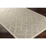 Surya Brighton BTN-4001 Dusty Sage Light Gray 2'6" x 8' Rug