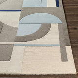 Surya Brooklyn BRO-2302 Beige Charcoal 2' x 3' Rug