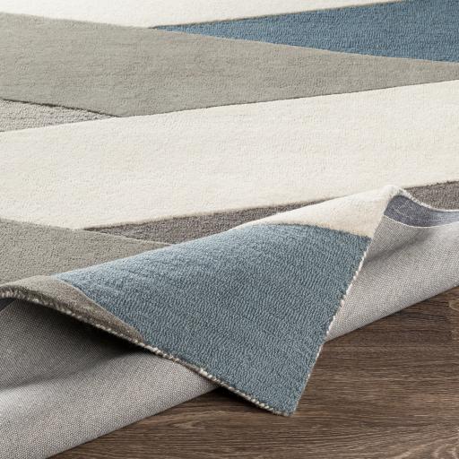 Surya Brooklyn BRO-2307 Beige Charcoal 8'10" x 12' Rug