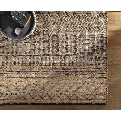 Surya Bryant BRA-2402 Beige Black 8'10" x 12' Rug