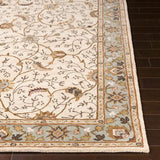 Surya Caesar CAE-1088 Brick Red Dark Brown 4' Round Rug