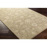 Surya Caesar CAE-1181 Brown Medium Gray 9'9" Round Rug