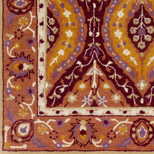 Surya Castello CLL-1024 Brick Red Burgundy 2' x 3' Rug