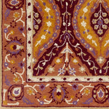 Surya Castello CLL-1024 Brick Red Burgundy 2'6" x 8' Rug