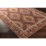 Surya Castello CLL-1024 Brick Red Burgundy 2'6" x 8' Rug