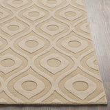 Surya Central Park AWHP-4003 Beige Tan 9'9" Round Rug
