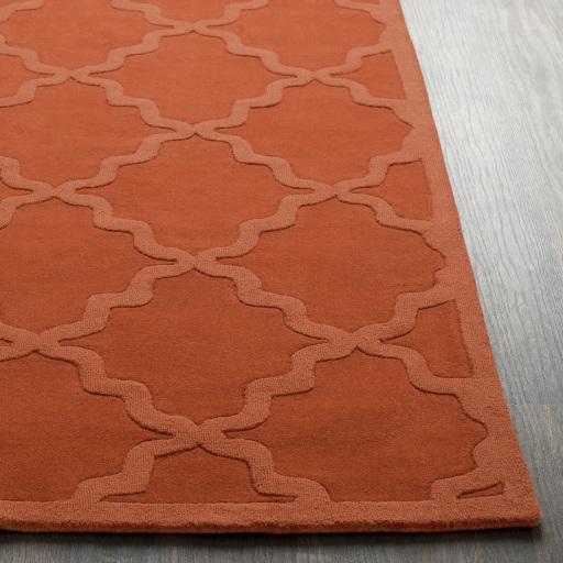 Surya Central Park AWHP-4022 Bright Orange Burnt Orange 2'3" x 14' Rug
