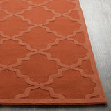 Surya Central Park AWHP-4022 Bright Orange Burnt Orange 9'9" Round Rug