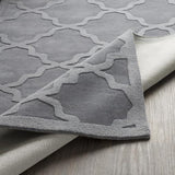 Surya Central Park AWHP-4023 Gray Medium Gray 9'9" Round Rug