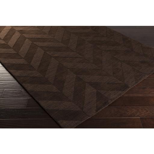 Surya Central Park AWHP-4030 Black Dark Brown 10' x 14' Rug