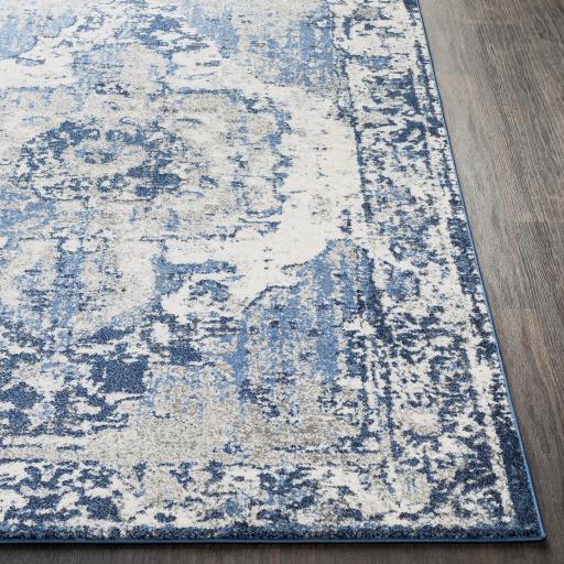 Surya Chelsea CSA-2300 Blue Charcoal 5'3" x 7'3" Rug