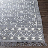 Surya Cheyenne CHY-2302 Charcoal Cream 5' x 7'6" Rug