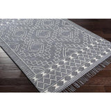 Surya Cheyenne CHY-2302 Charcoal Cream 5' x 7'6" Rug