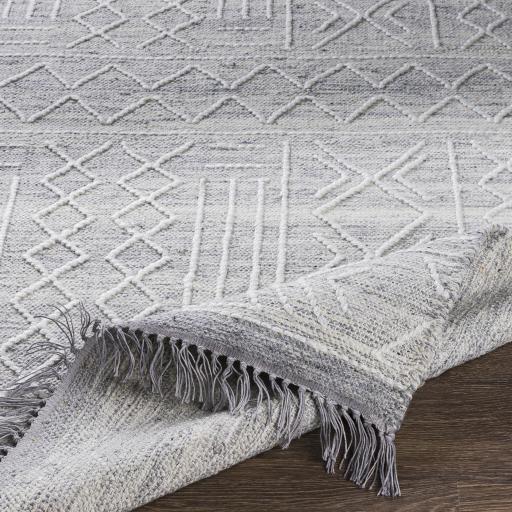 Surya Cheyenne CHY-2304 Charcoal Cream 2' x 3' Rug
