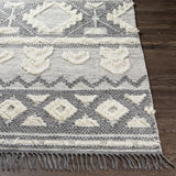 Surya Cheyenne CHY-2308 Charcoal Cream 2' x 3' Rug