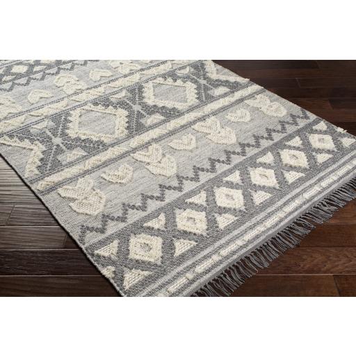 Surya Cheyenne CHY-2308 Charcoal Cream 2' x 3' Rug
