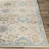 Surya City CIT-2372 Aqua Charcoal 2'7" x 7'3" Rug