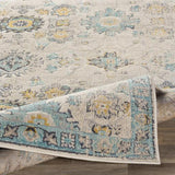 Surya City CIT-2372 Aqua Charcoal 2'7" x 7'3" Rug