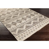 Surya Columbia CBA-122 Charcoal Dark Brown 8' x 11' Rug