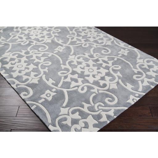 Surya Cosmopolitan COS-8828 Cream Slate 6' x 9' Rug