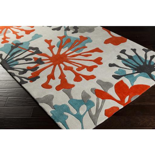 Surya Cosmopolitan COS-9197 Black Charcoal 8' x 11' Rug