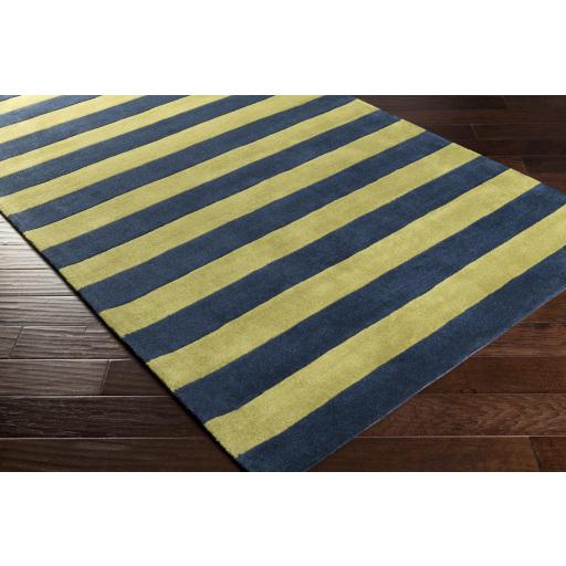 Surya Cosmopolitan COS-9249 Dark Blue Light Olive 9' x 13' Rug