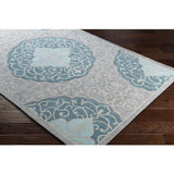 Surya Cosmopolitan COS-9289 Aqua Ivory 9' x 13' Rug