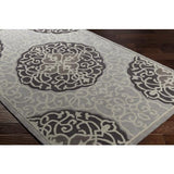 Surya Cosmopolitan COS-9291 Black Charcoal 9' x 13' Rug