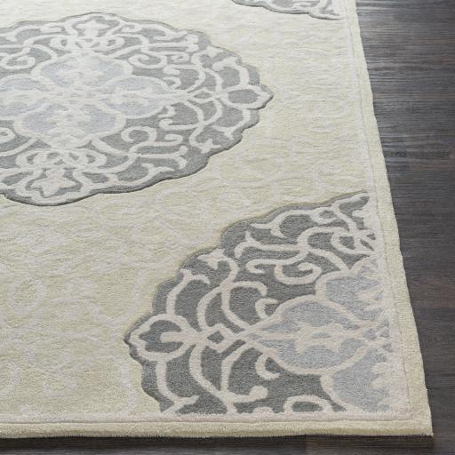 Surya Cosmopolitan COS-9302 Gray Light Beige 9' x 13' Rug