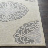 Surya Cosmopolitan COS-9302 Gray Light Beige 9' x 13' Rug