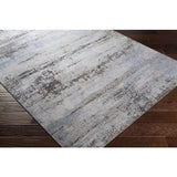 Surya Couture CTU-2304 Charcoal Dark Brown 2' x 3' Rug