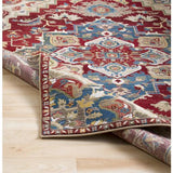 Surya Crafty CRT-2302 Brick Red Burgundy 2'6" x 7'10" Rug