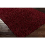Surya Croix CRX-2996 Black Red 9' Round Rug