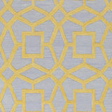 Surya Dream DST-1173 Mustard Pale Blue 2'6" x 8' Rug