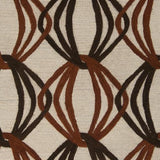 Surya Dream DST-1176 Beige Brick Red 8' Round Rug