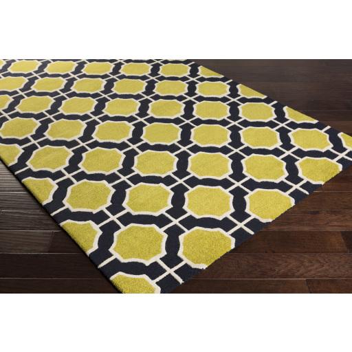 Surya Dream DST-1187 Ink Blue Light Beige 2'6" x 8' Rug