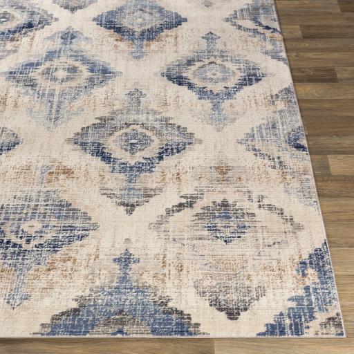 Surya Dublin DUB-2310 Black Dark Brown 2'7" x 10'2" Rug
