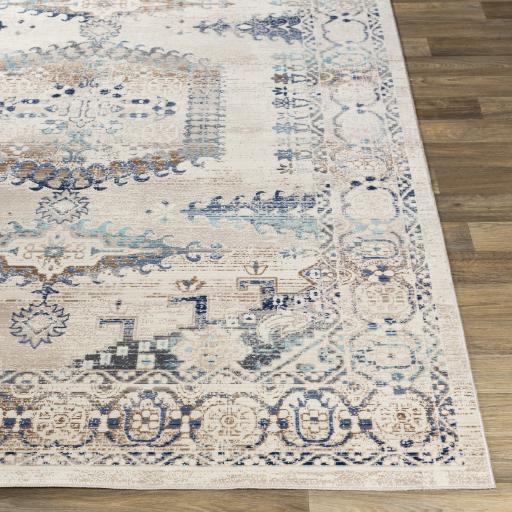 Surya Dublin DUB-2311 Black Dark Brown 2'7" x 10'2" Rug