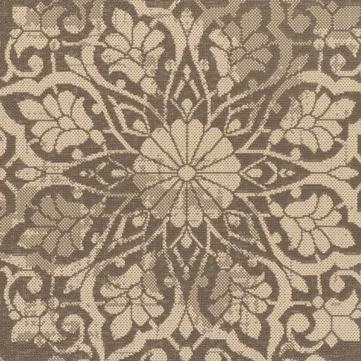 Surya Eagean EAG-2362 Beige Dark Brown 5'3" Round Rug