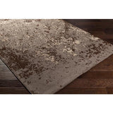 Surya Egypt EGT-3075 Charcoal Dark Brown 2' x 8' Rug