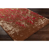 Surya Egypt EGT-3078 Beige Brick Red 9' x 13' Rug