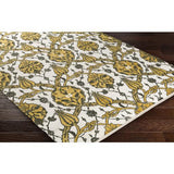 Surya Elaine ELI-3100 Charcoal Ivory 8' x 11' Rug