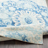 Surya Elaziz ELZ-2317 Dark Blue Gray 2'7" x 7'6" Rug