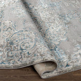 Surya Enfield ENF-2324 Charcoal Cream 8'10" x 12' Rug