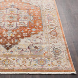 Surya Ephesians EPC-2304 Burnt Orange Gray 9' x 12'10" Rug