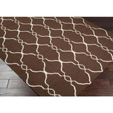 Surya Fallon FAL-1000 Dark Brown Light Beige 8' Round Rug